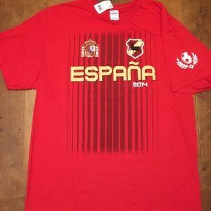 Spain futbol soccer shirt official